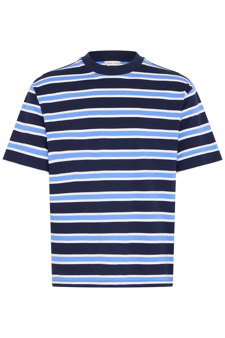 Casual Friday Moberg Relaxed Tee - Navy Blazer