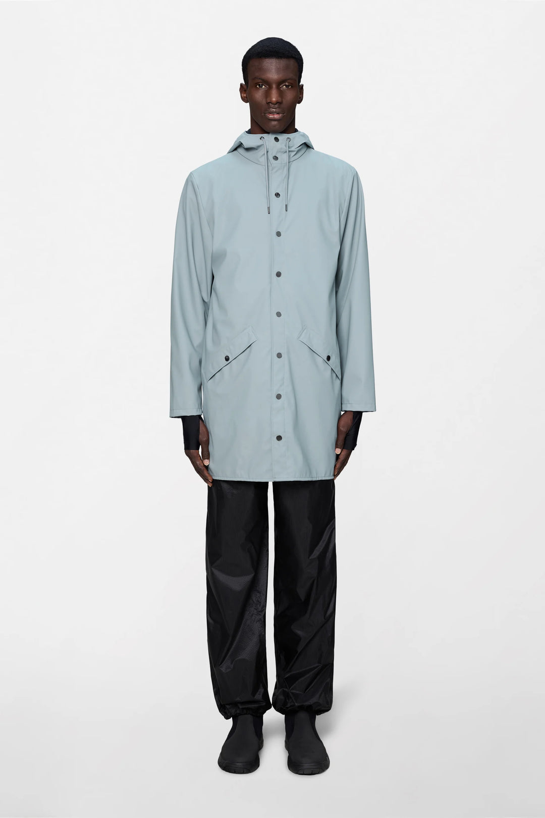 Rains Long Jacket Pool