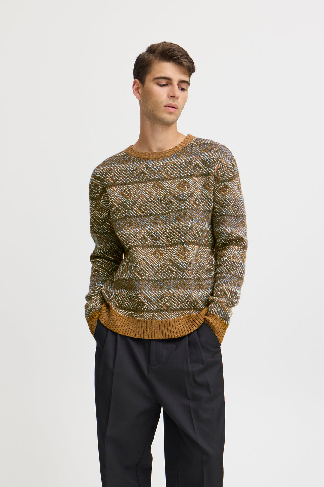 Casual Friday Klaes Crew Neck Multiknit