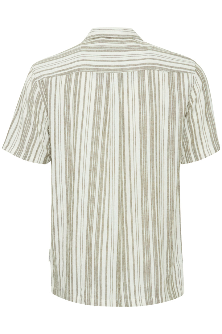 Casual Friday Isak Striped Linen Mix Shirt