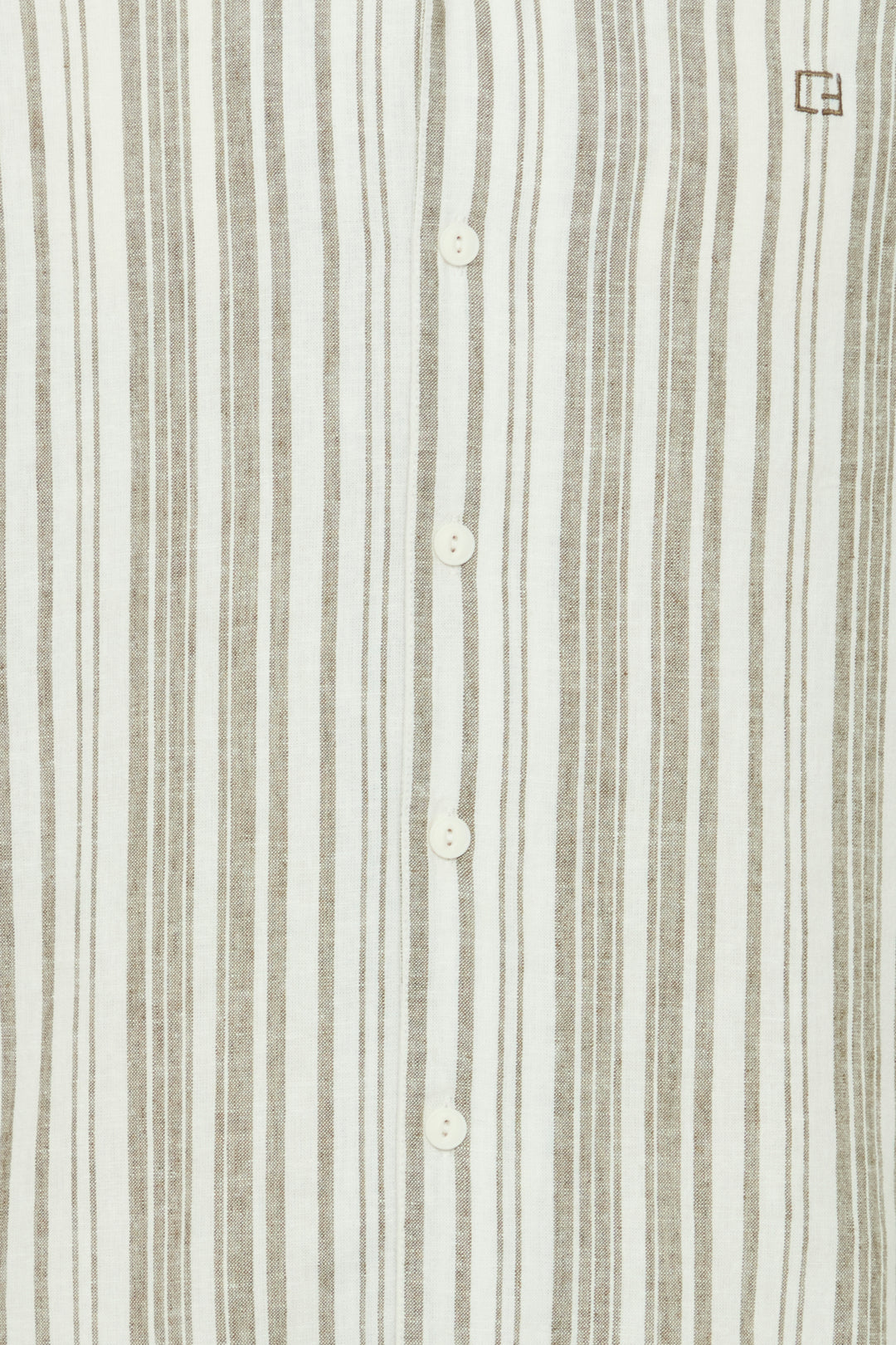 Casual Friday Isak Striped Linen Mix Shirt