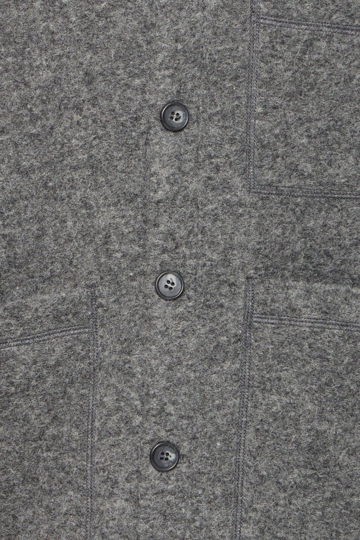 Casual Friday Raf Wool Fleece Gilet