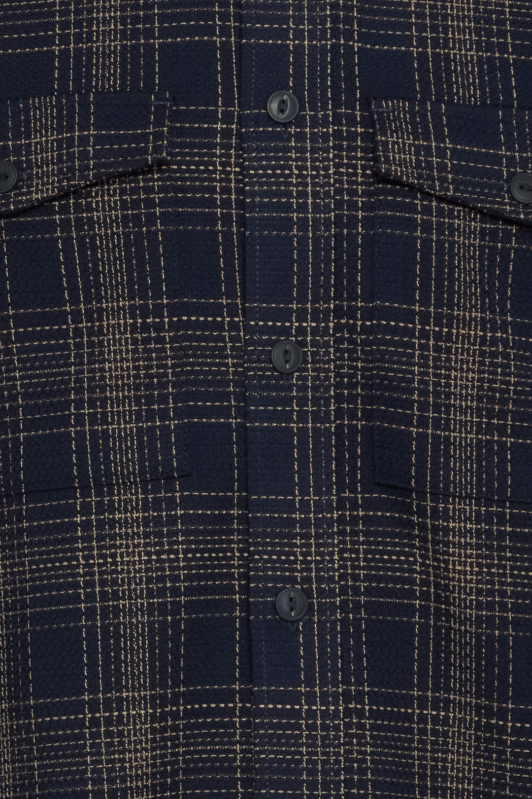 Casual Friday Gorm Structured Checked Shirt