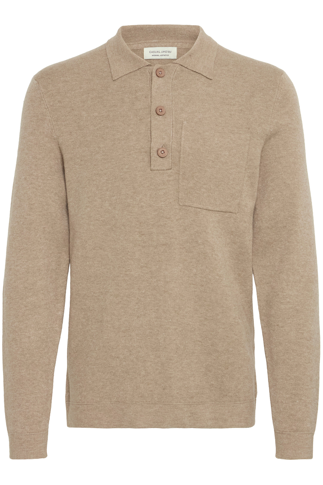 Casual Friday Fingmar Knitted Polo
