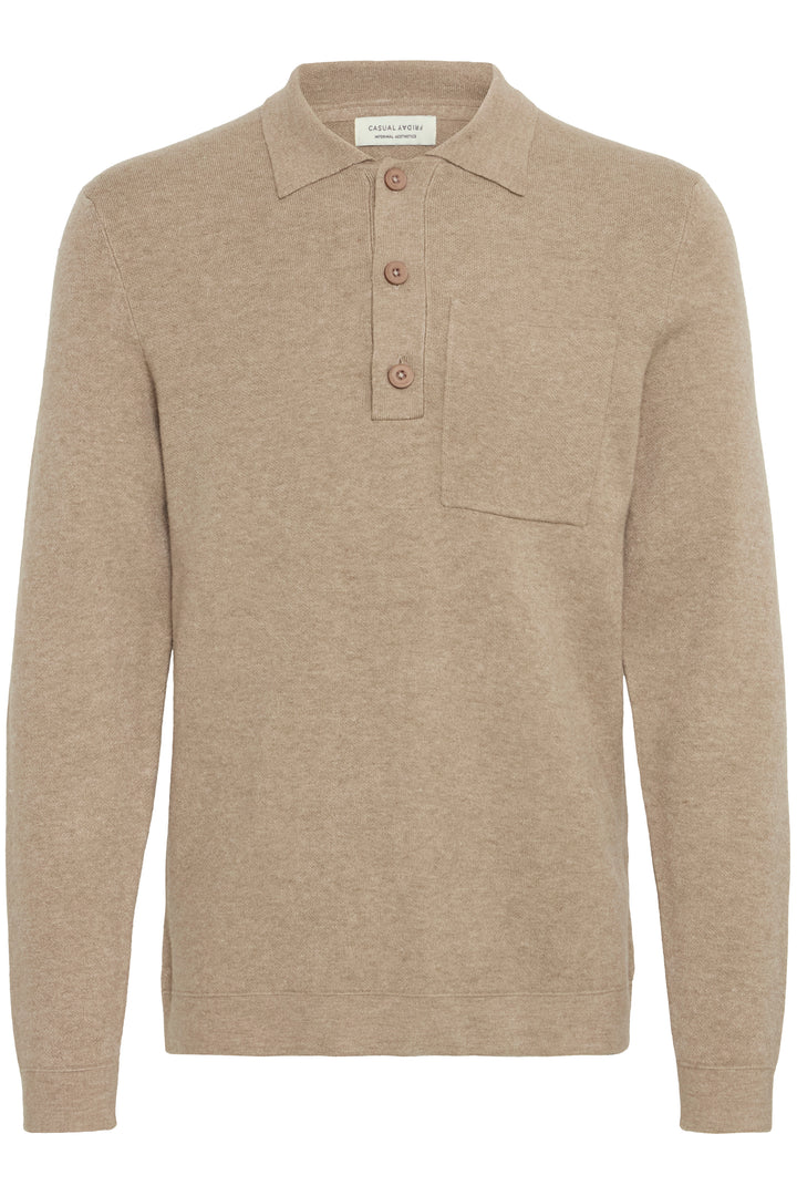 Casual Friday Fingmar Knitted Polo