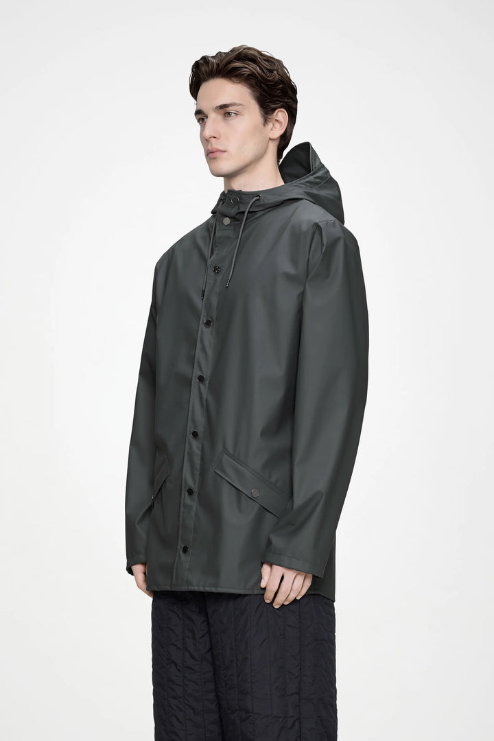 Rains Jacket Dark Grey