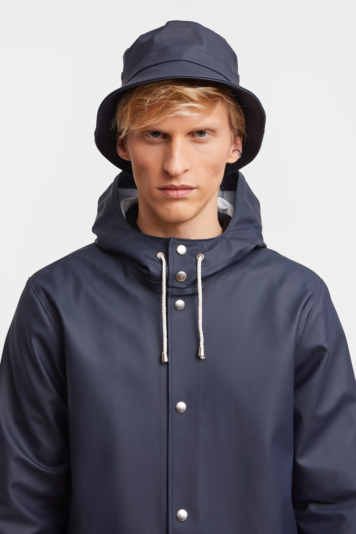 Stutterheim Beckholmen Navy Bucket Hat