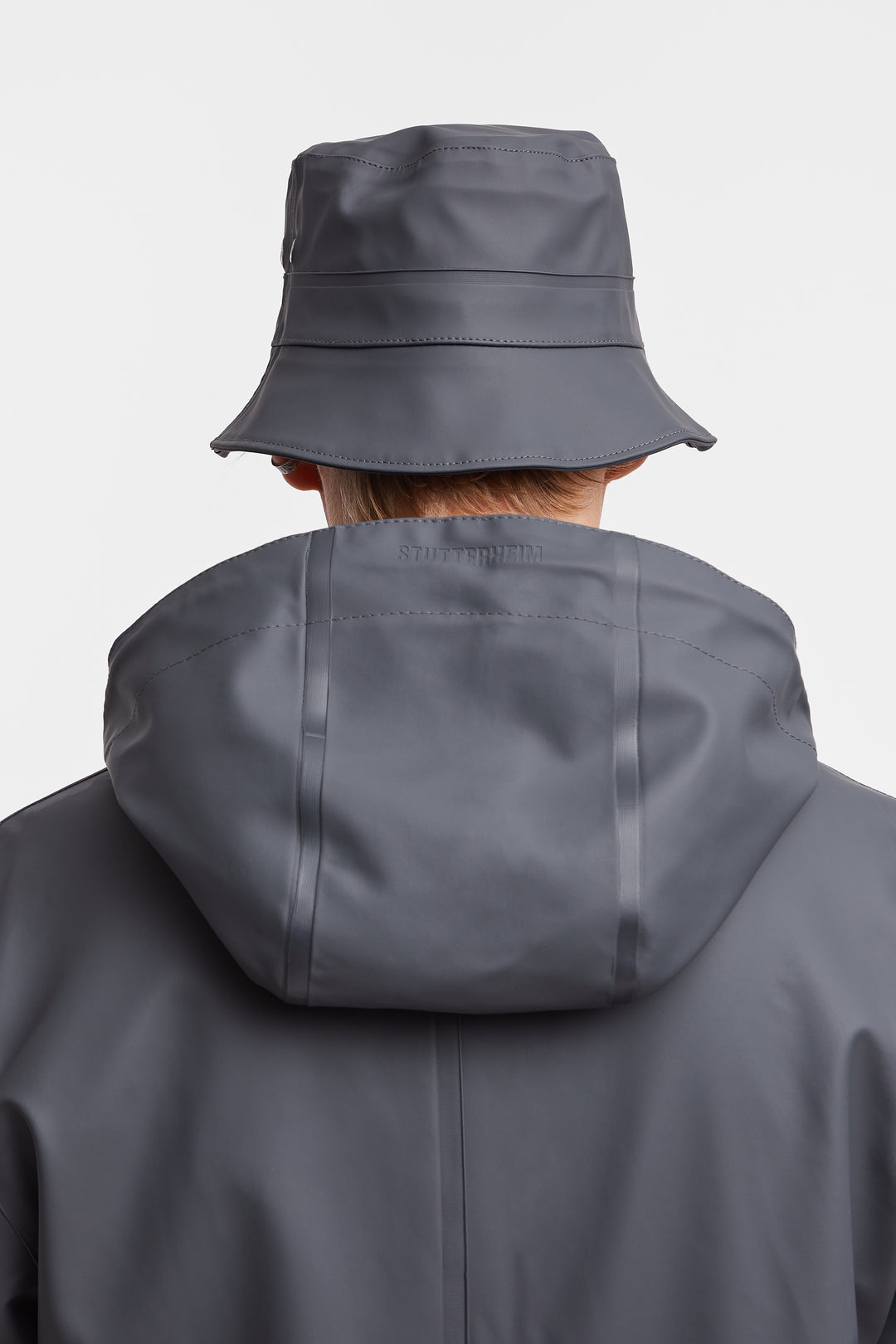 Stutterheim Beckholmen Charcoal Bucket Hat