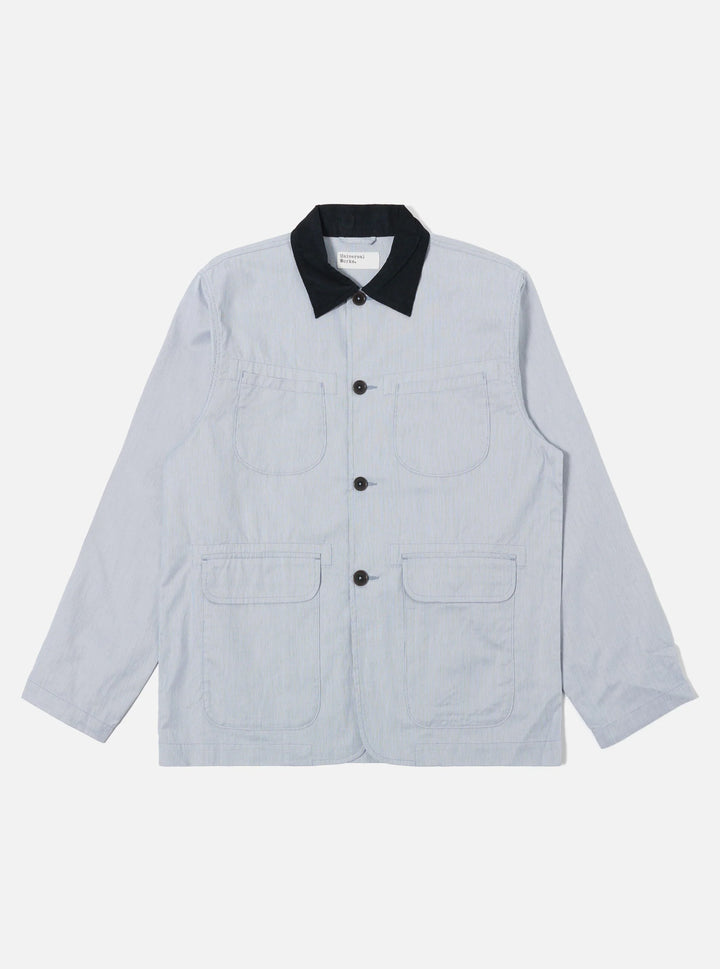 Universal Works Labour Jacket Kennedy Stripe