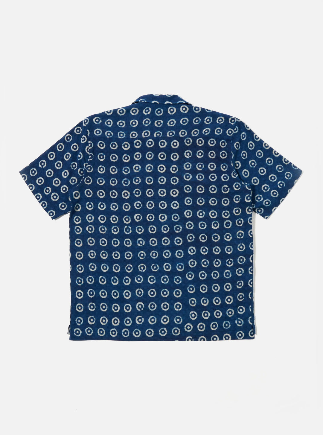 Universal Works Camper Shirt Block Print Circles