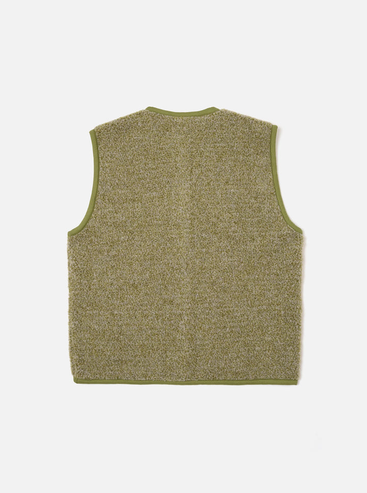 Universal Works Alvar Fleece Lancaster Gilet