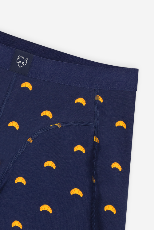 A-dam Navy Croissant Boxers