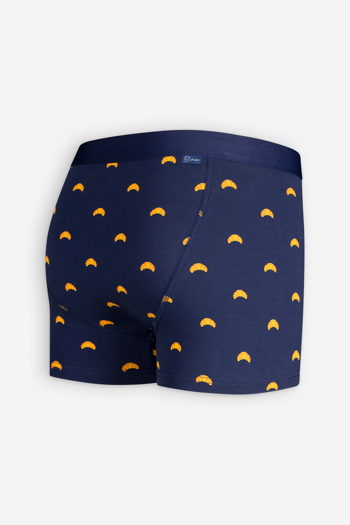 A-dam Navy Croissant Boxers