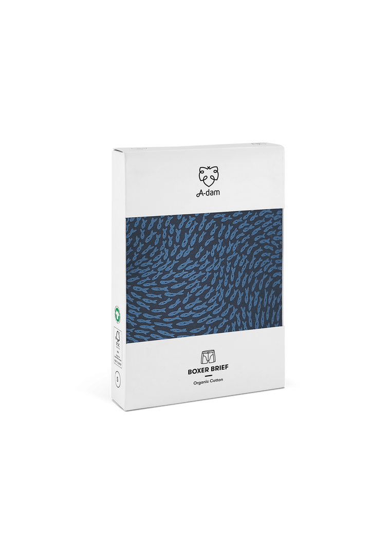 A-dam Blue Fish Boxers