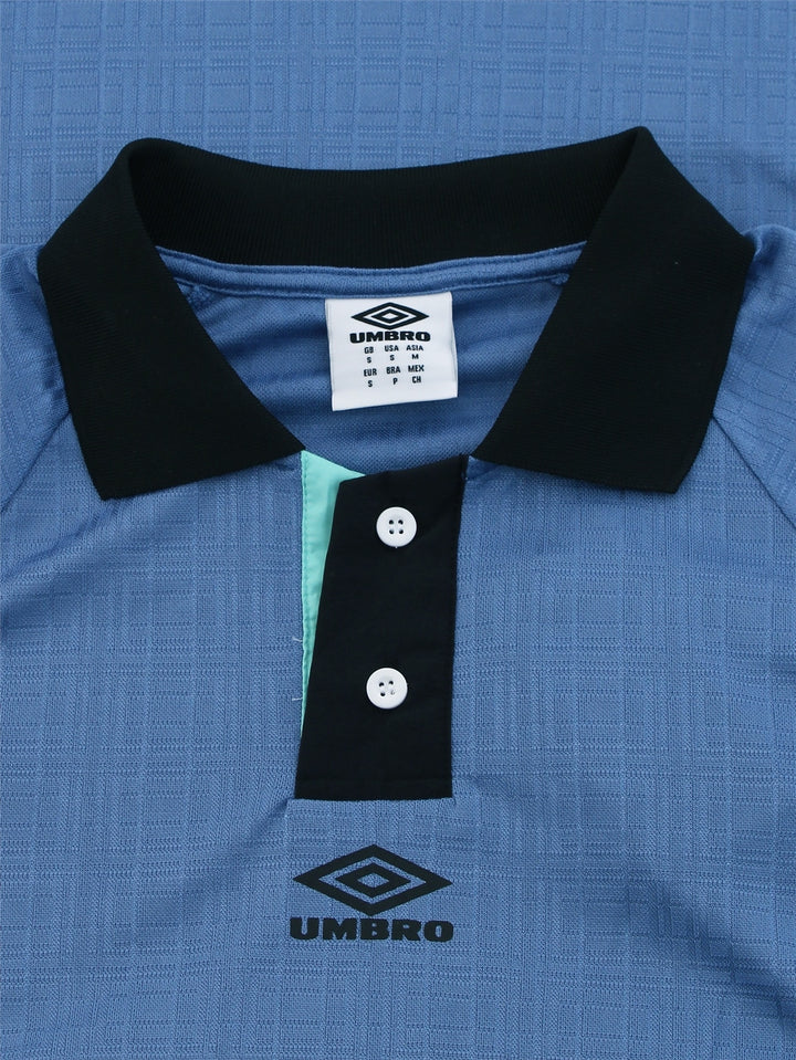 Umbro Football Shirt - Black/ Ocean