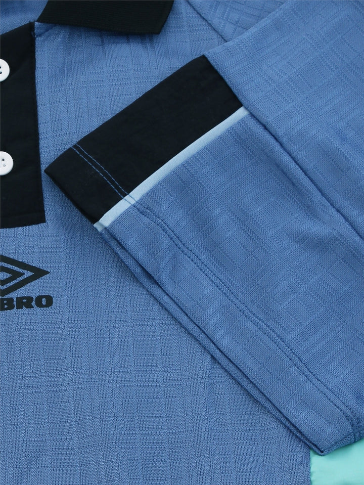 Umbro Football Shirt - Black/ Ocean