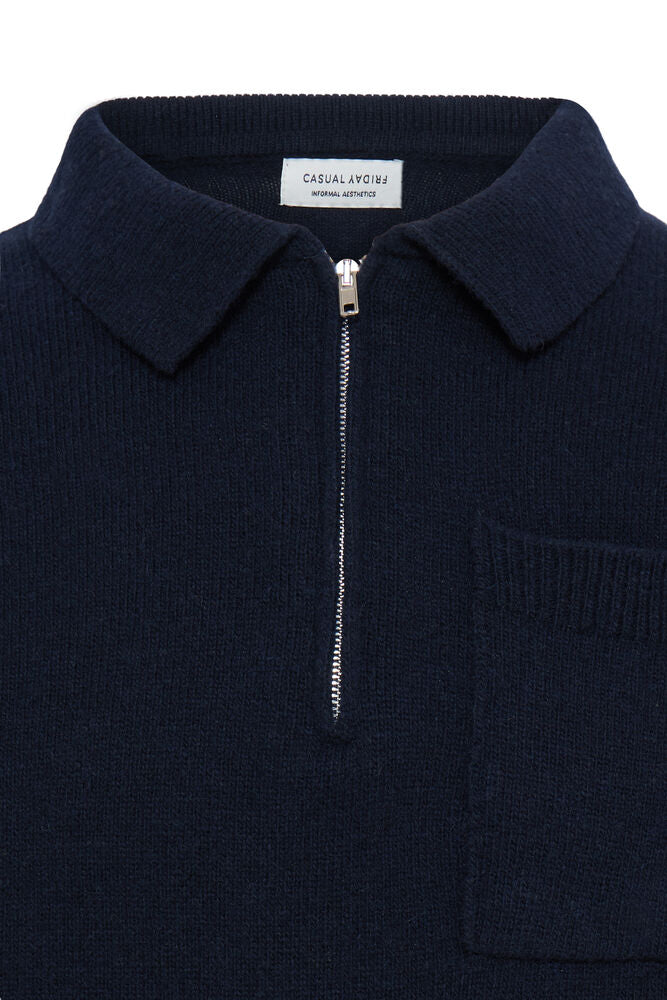Casual Friday Felipo Lambswool Polo Knit