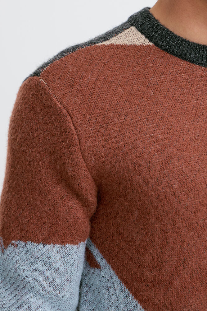 Casual Friday Noe Geometric Knit