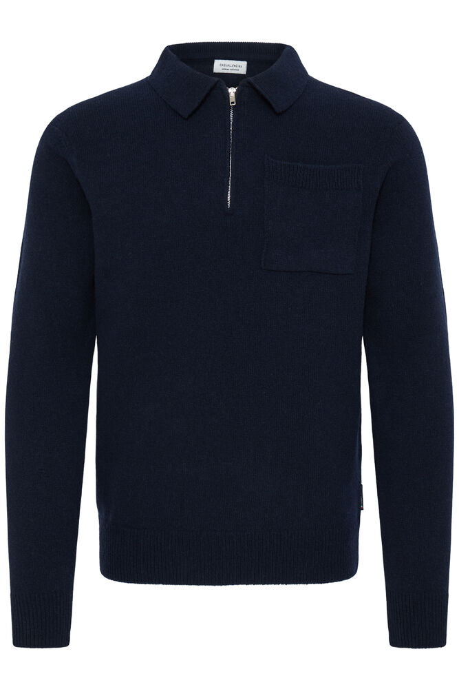 Casual Friday Felipo Lambswool Polo Knit