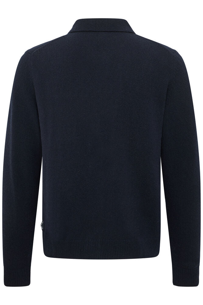 Casual Friday Rio Lambswool Polo Cardigan
