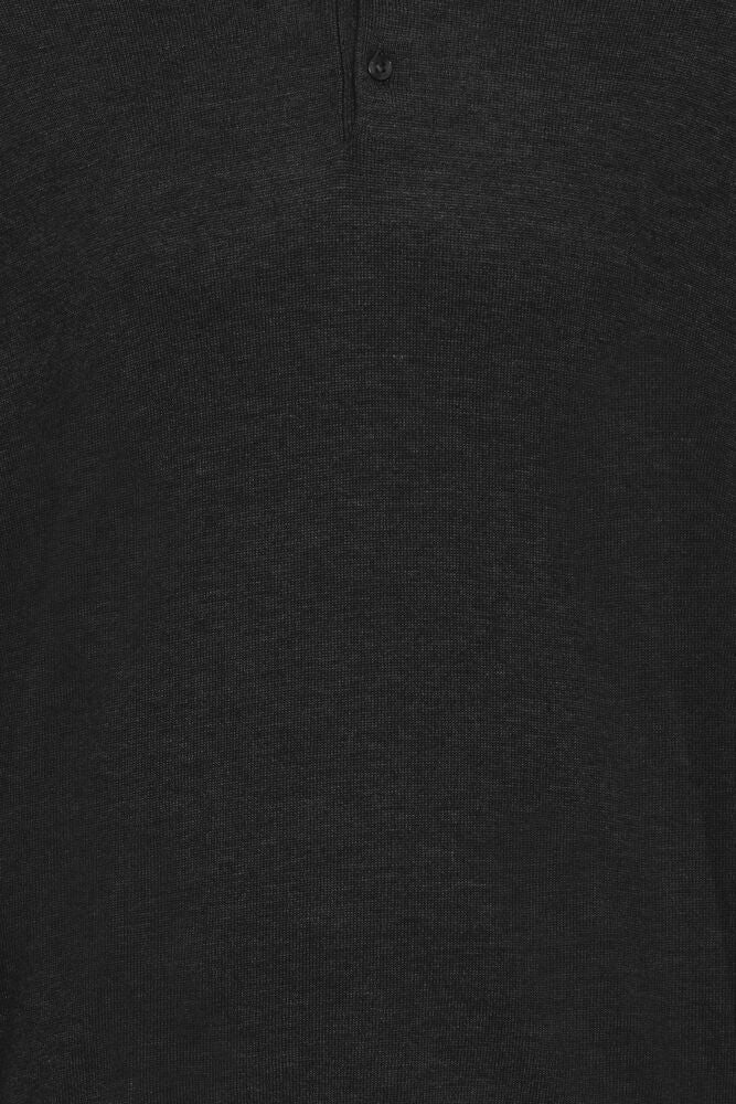 Casual Friday Rennes Polo Knit - Black