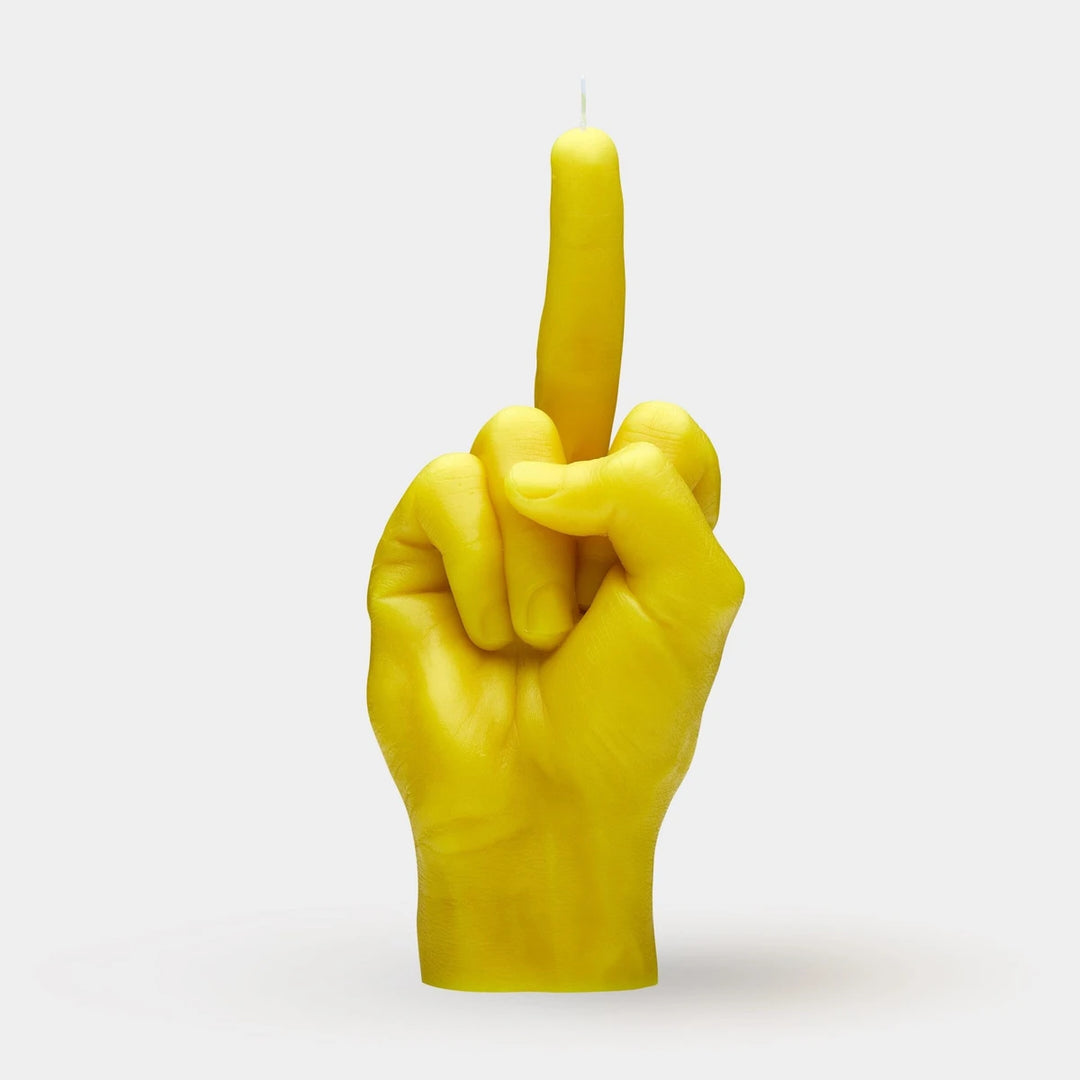 CandleHand "F*ck you" Yellow