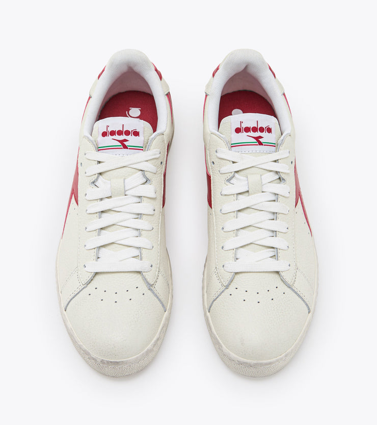 Diadora (M) Game L Low Waxed White/Red Pepper