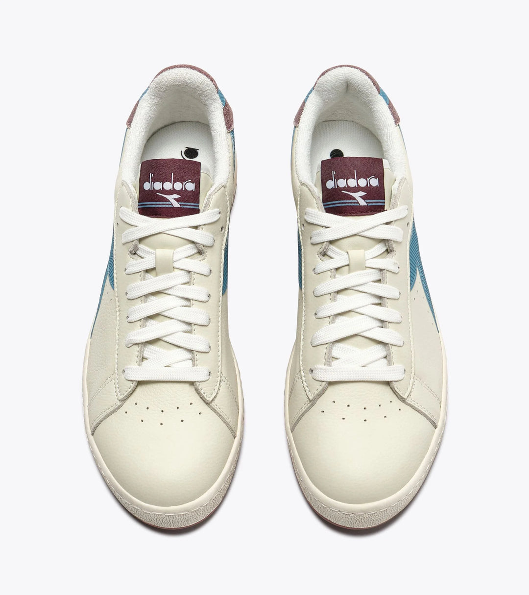 Diadora Game Low Stripes Wax - Sky/ Blue Quartz