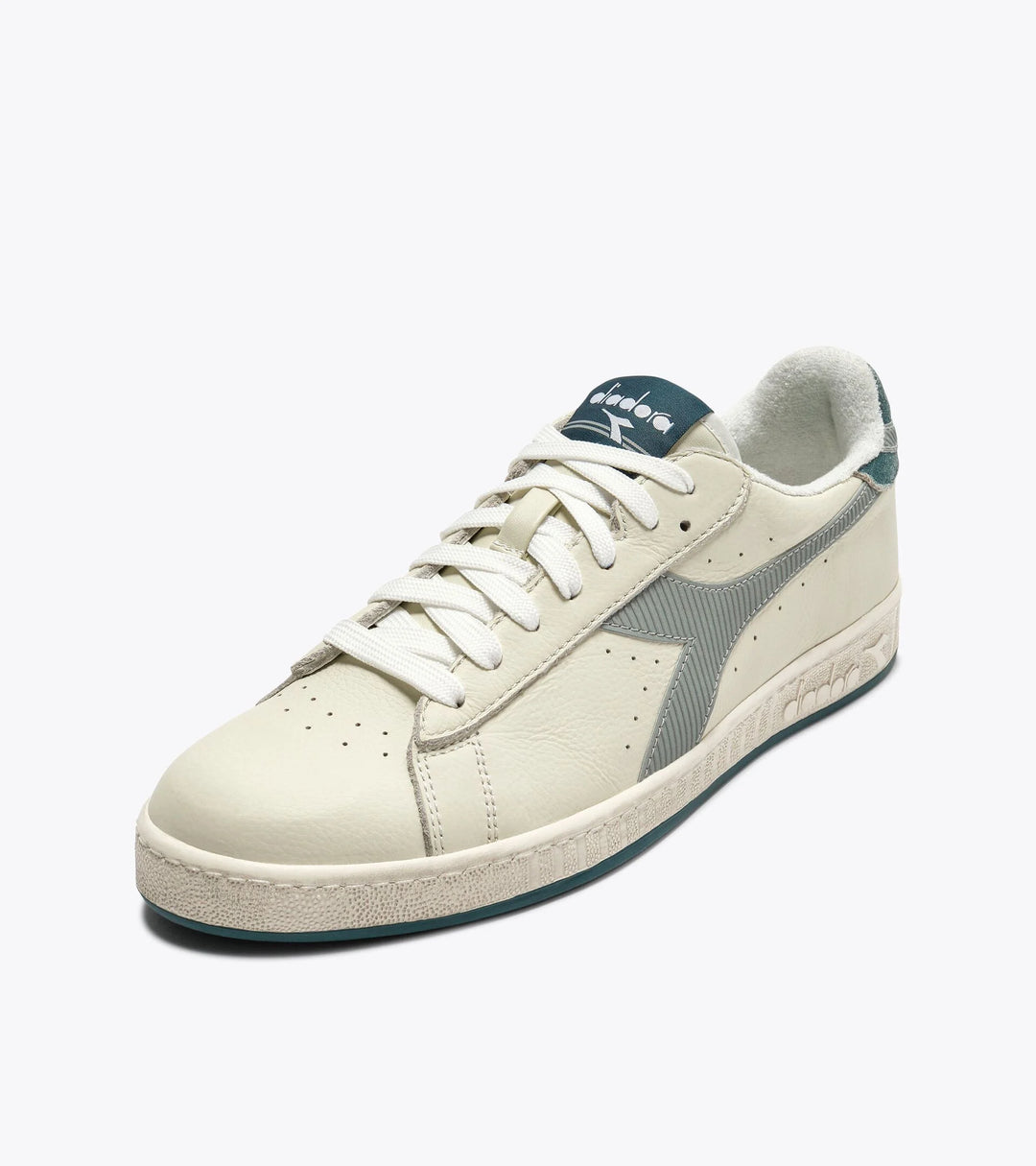 Diadora Game Low Stripes Wax - Green Gray