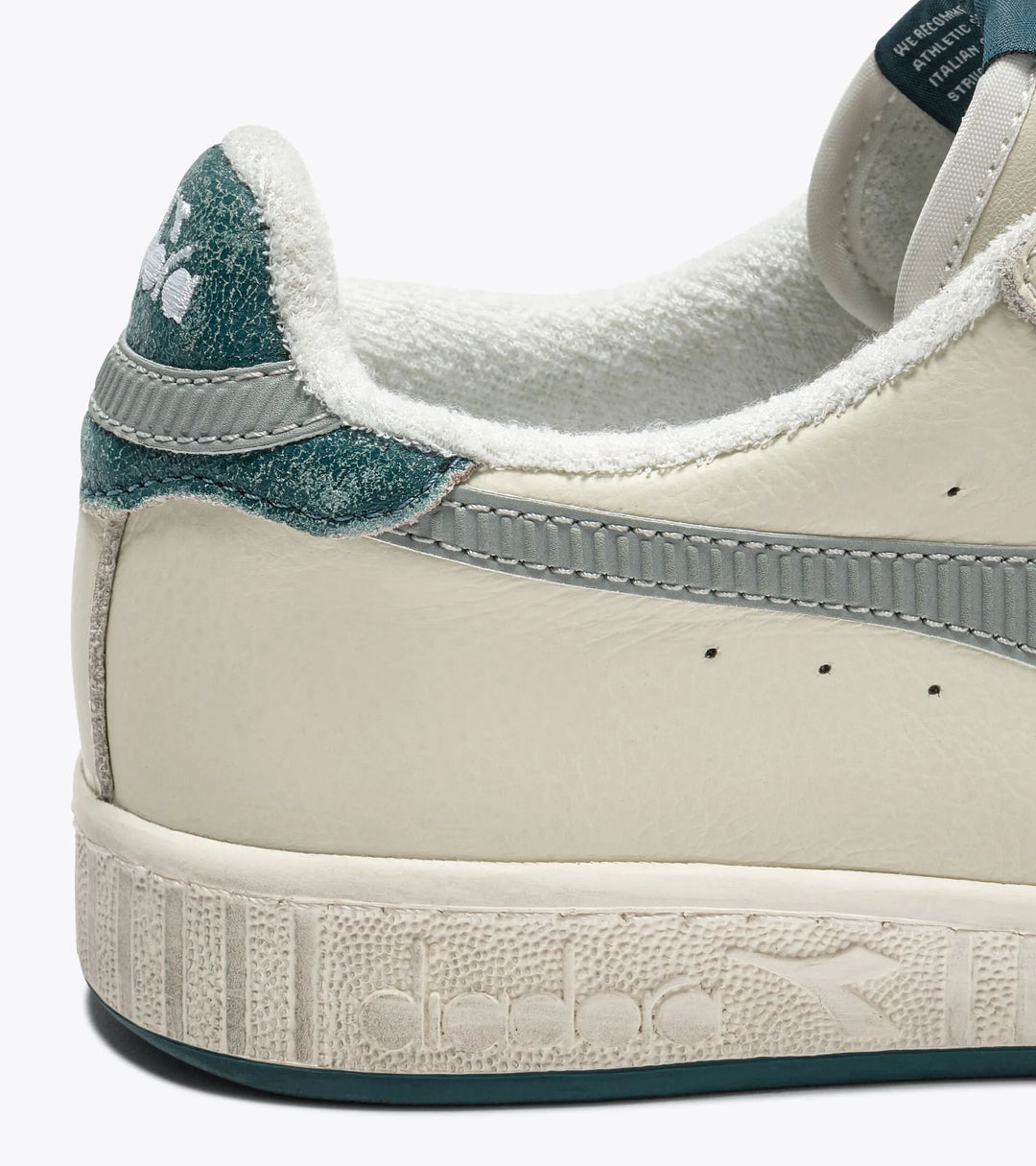 Diadora Game Low Stripes Wax - Green Gray