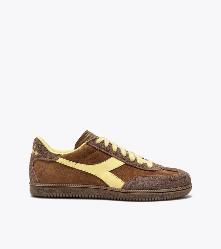 Diadora Trainer Hairy Sneaker - Brown Gianduia