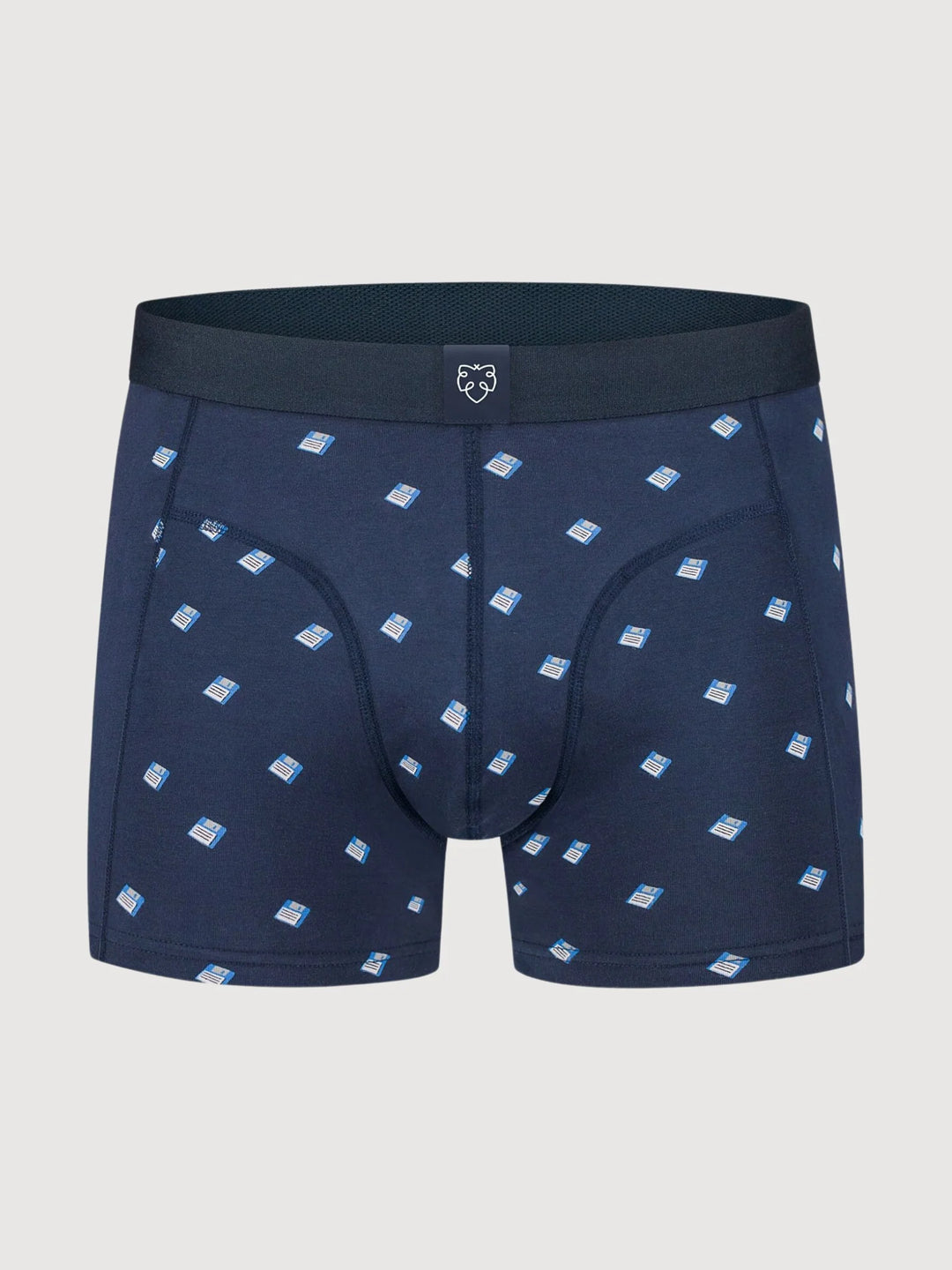 A-dam Navy Floppy Disk Boxers