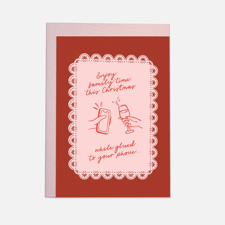 Kaart Blanche - Glued To Phone Card