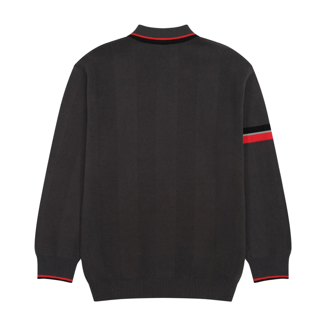 Umbro LS Knitted Football Polo