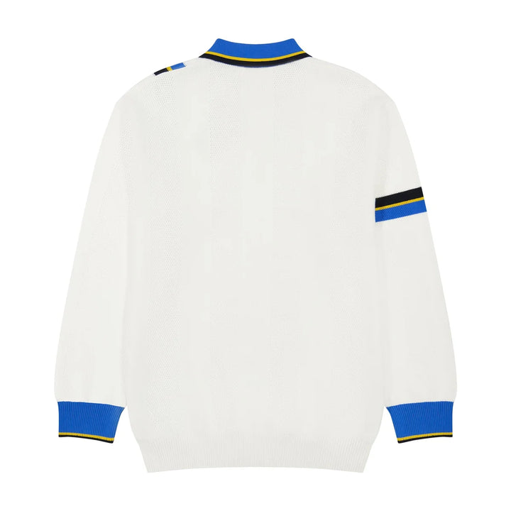 Umbro LS Knitted Football Polo