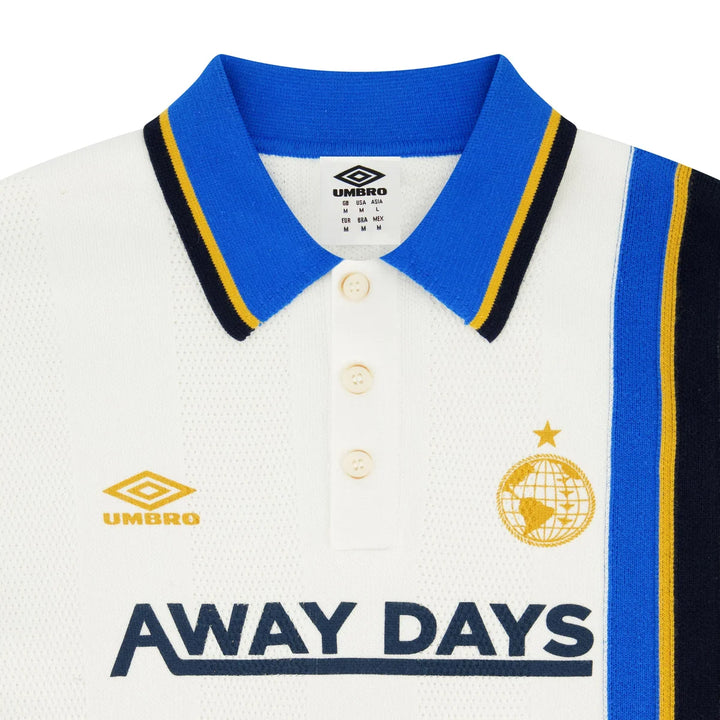 Umbro LS Knitted Football Polo