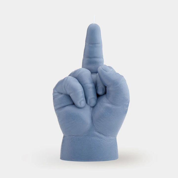 CandleHand Grey F*CK YOU baby hand candle