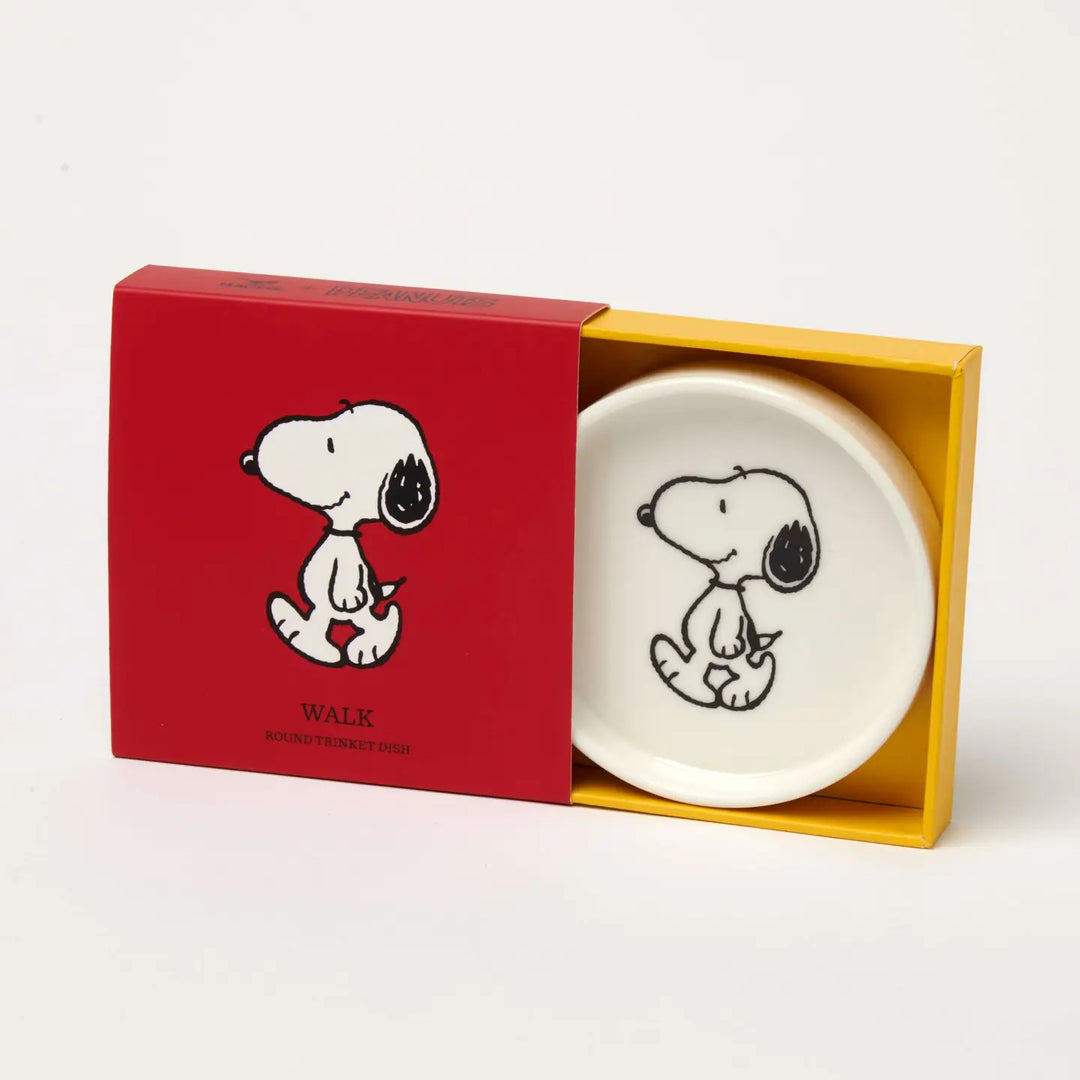 Peanuts Round Shaped Trinket Dish - Walk