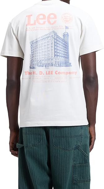 Lee Workwear Building Tee - Ecru