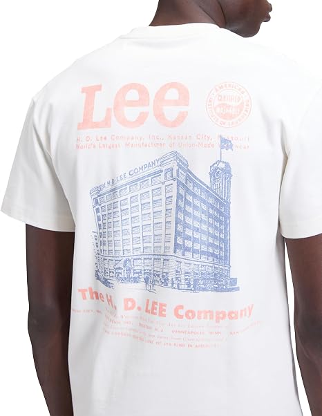 Lee Workwear Building Tee - Ecru