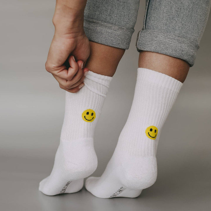 Eulenschnitt Socks - Smiley