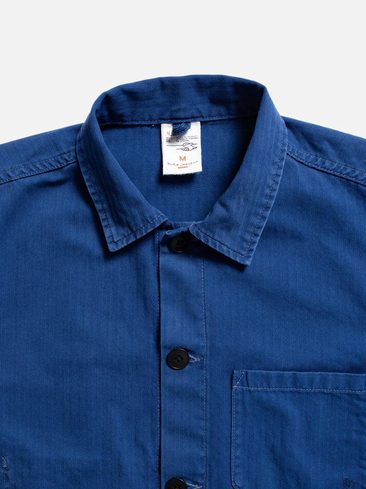 Nudie Jeans Buddy Herringbone Chore Jacket