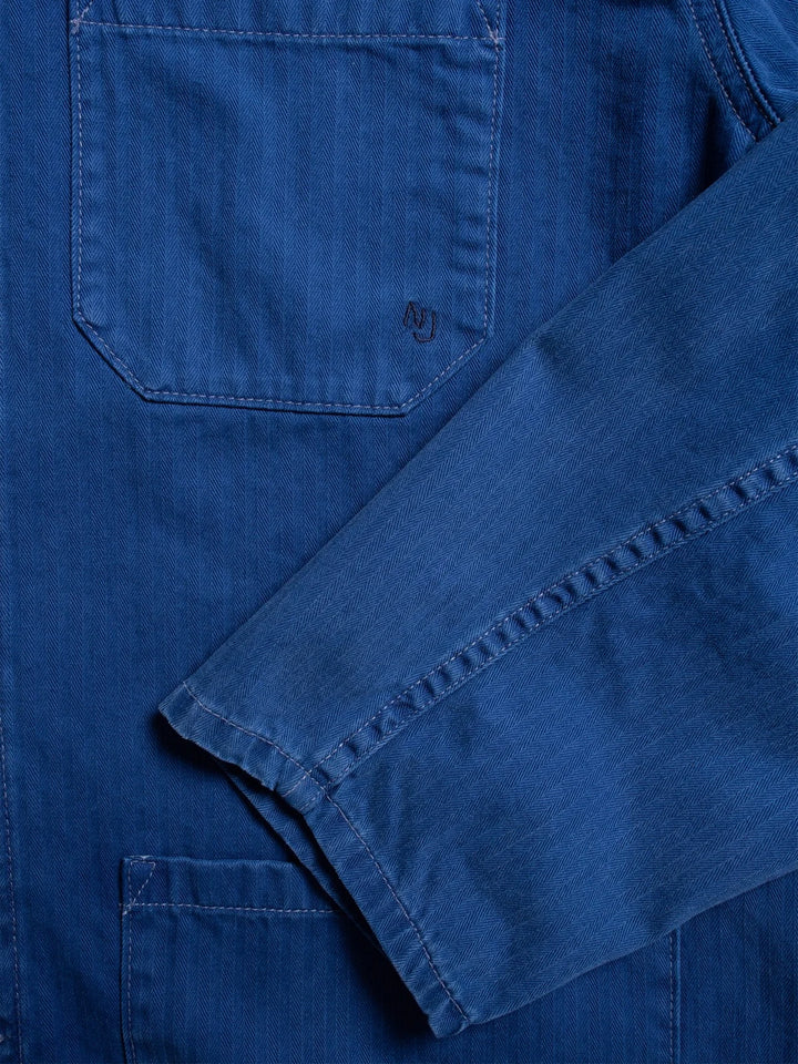 Nudie Jeans Buddy Herringbone Chore Jacket