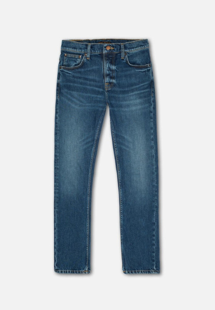 Nudie Jeans Grim Tim - Workers Blue