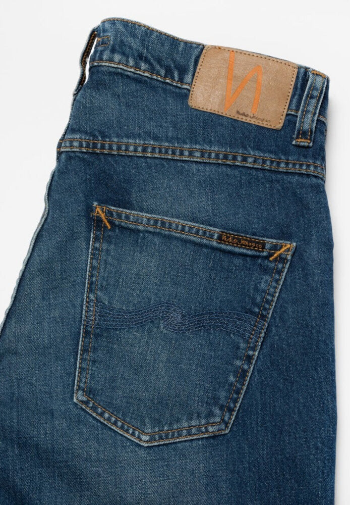 Nudie Jeans Grim Tim - Workers Blue
