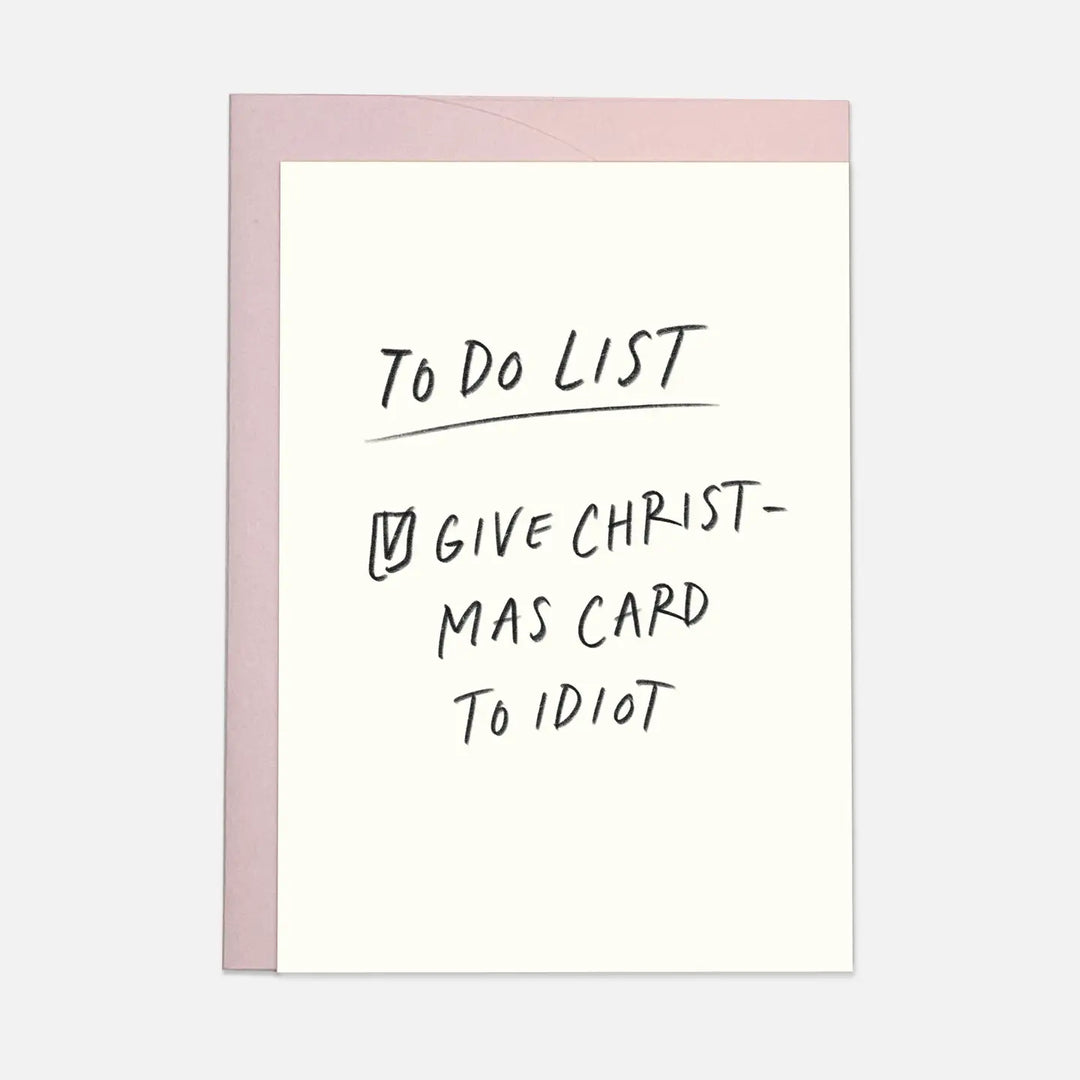 Kaart Blanche - To Do Card