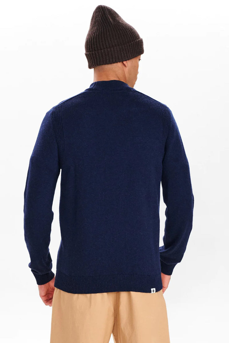 Anerkjendt Akrico Lambswool Knit Dark Navy