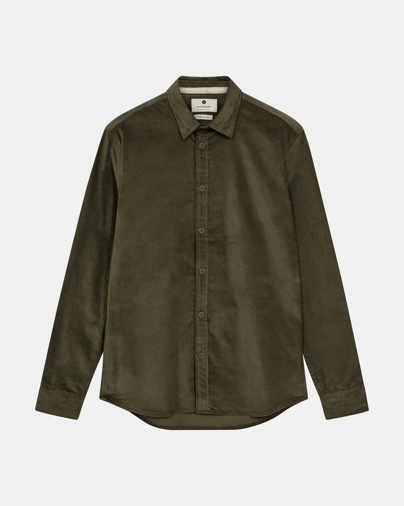 Anerkjendt Akleif Solid Cord Shirt