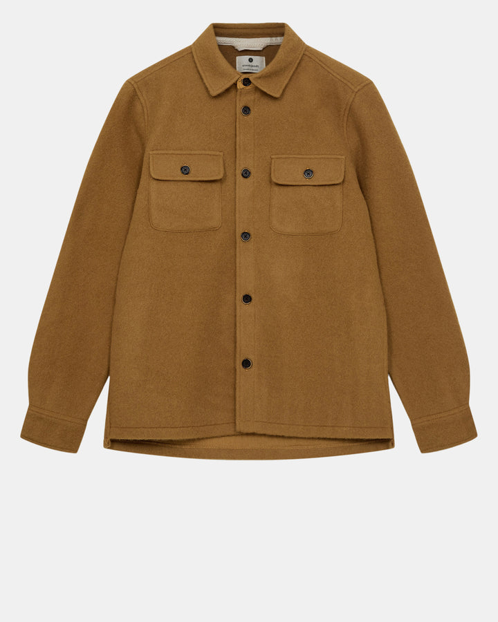 Anerkjendt Akoscar Boiled Wool Overshirt