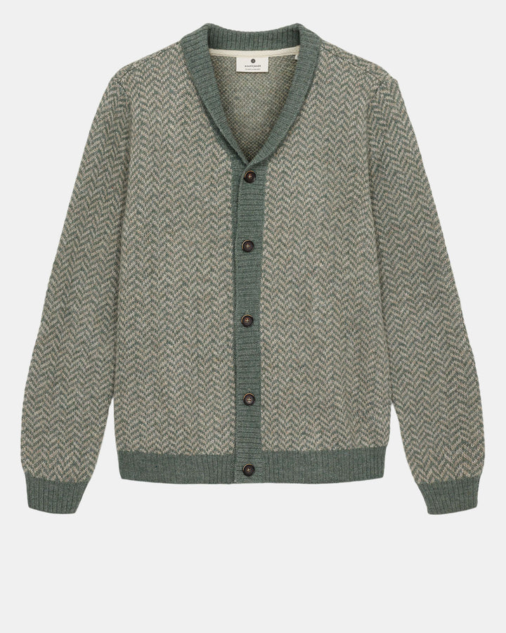 Anerkjendt Akskjold Herringbone Cardigan